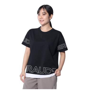 ドライプラス ジャージ プリント Tシャツ CT4S0053-TR864-GRCD BLK