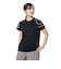 ドライプラス プリントメッシュ Tシャツ CT4S0056-TR864-GRCD BLK
