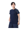 ドライプラス プリントメッシュ Tシャツ CT4S0056-TR864-GRCD NVY
