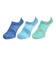 クー（Coo.）接触冷感 HM スニーカーインソックス 3足組 GRNBLUNVY 894NN3OK0045
