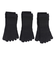 クー（Coo.）消臭5本指ソックス 3足組 BLK 894NN3OK0075