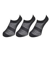 クー（Coo.）接触冷感 HM スニーカーインソックス 3足組 BLK 895NN3OK0024