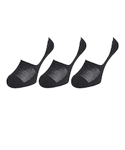 クー（Coo.）接触冷感 HM カバーソックス 3足組 BLK 895NN3OK0030