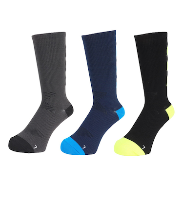 ストロングクルーソックス 3足組 GRYNVYBLK SK3F0005-WA894-GROK