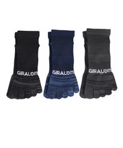 ストロング5本指ソックス 3足組 GRYNVYBLK SK3S0073-WA894-GROK