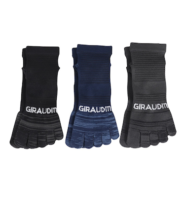 ストロング5本指ソックス 3足組 GRYNVYBLK SK3S0073-WA894-GROK