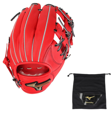 ミズノ（MIZUNO）軟式用グラブ 内野手 野球グローブ グローバルエリート Hselection SIGNA 1AJGR30403 70