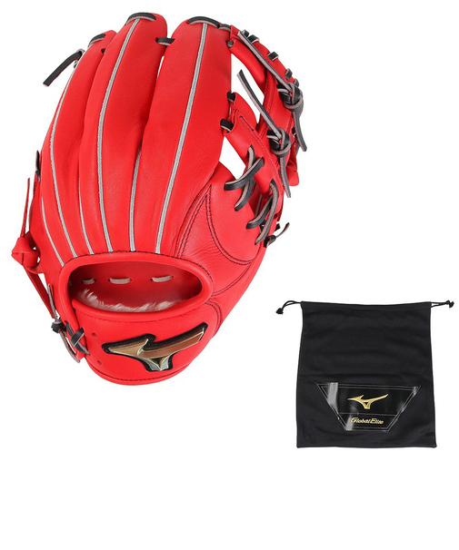ミズノ（MIZUNO）軟式用グラブ 内野手 野球グローブ グローバルエリート Hselection SIGNA 1AJGR30403 70