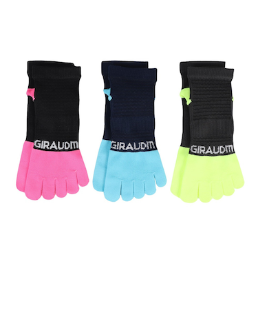 ストロング5本指ソックス 3足組 YELBLUPNK SK3S0048-WA894-GROK