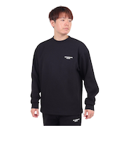 PYARN クルーネックスウェット SW4S0012-TR860-GRHD BLK