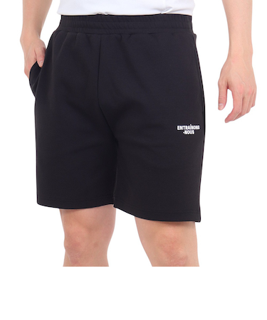PYARN スウェット ハーフパンツ SW4S0015-TR860-GRHD BLK