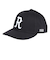 ライズ（RYZ）ROUNDNESS-R ロゴキャップ RZ20ST24SS0037 BKXWH
