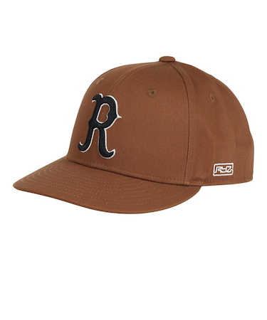 ライズ（RYZ）ROUNDNESS-R ロゴキャップ RZ20ST24SS0037 BRN