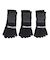 クール 5本指ソックス 3足組 25～28cm BLK SK4S0206-WA894-GRYW