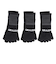 クール 5本指ソックス 3足組 25～28cm BLK SK4S0206-WA894-GRYW