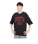 裾リブミニ裏毛 半袖Ｔシャツ BU2345806 19 BLACK