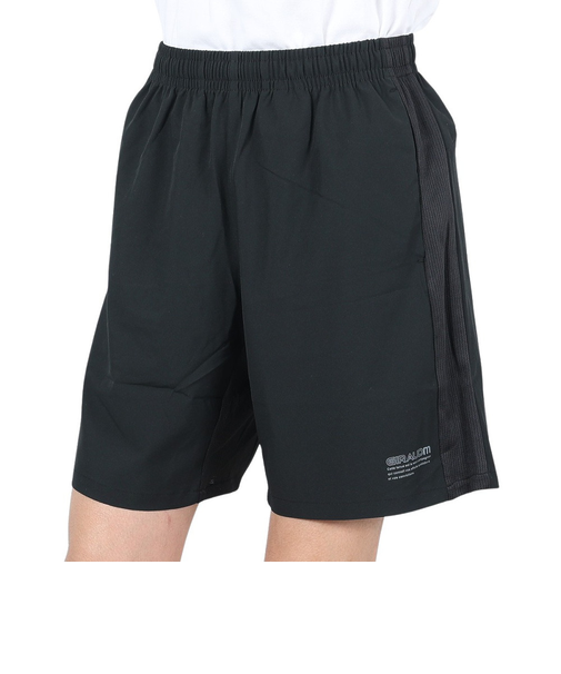 絶耐撥水 ハーフパンツ WU4S0005-TR851-GRSD BLK