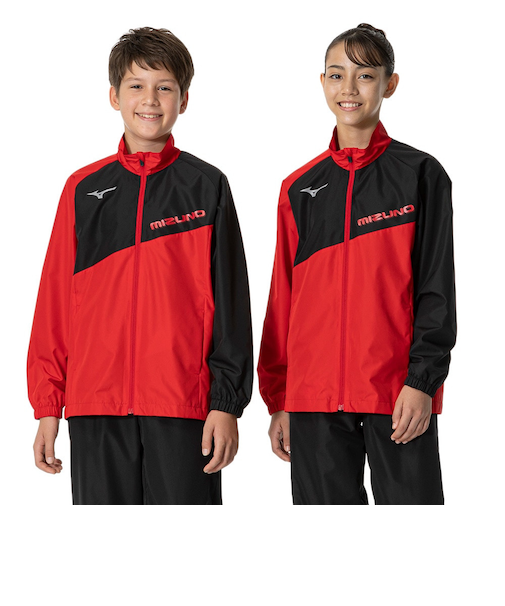 ミズノ（MIZUNO）ウィンドブレーカージャケット ジュニア 32JEB43562