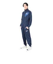 プーマ（PUMA）ジャージ 上下セット ネイビー パワー ポリ トラックスーツ 681296 14 NVY
