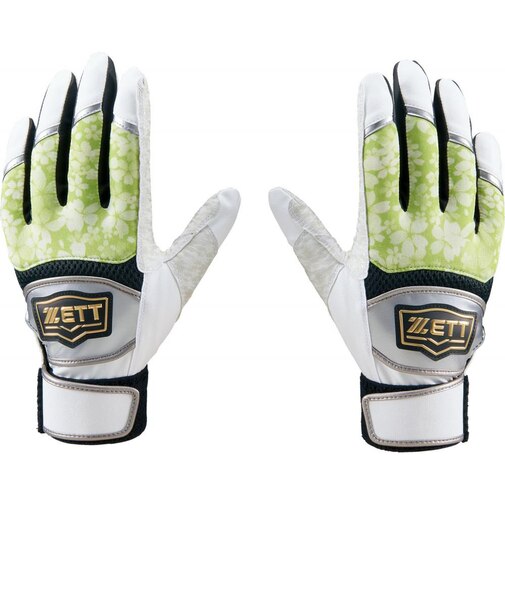 ゼット（ZETT）バッティング用グローブ 野球 一般用 両手用 ノンスリップ BG15013B-1142