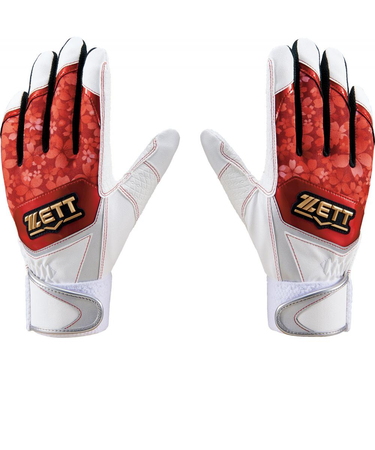 ゼット（ZETT）バッティング用グローブ 野球 少年用 両手用 インパクトゼット BG919JF-1164