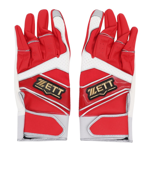 ゼット（ZETT）バッティング用グローブ 野球 一般用 両手用 3Dフィット BG18012B-6411