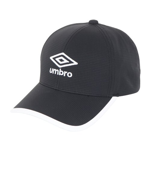アンブロ（UMBRO）はっ水メッシュキャップ UUAXJC04 BK 熱中症対策