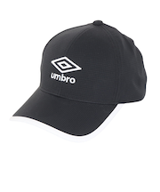 アンブロ（UMBRO）ジュニア はっ水メッシュキャップ UUDXJC04 BK 熱中症対策