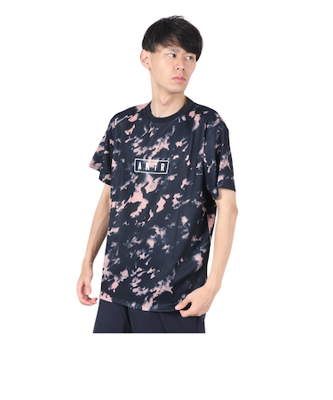 アクター（AKTR）バスケットボールウェア GHOST CAMO LOGO SPORTS Tシャツ 222-011005 NV 速乾