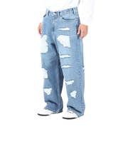 エクストララージ（XLARGE）BAGGY デニムパンツ 101241031006-LtINDIGO