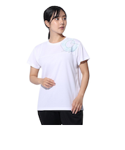 ドライプラス プリント メッシュ Tシャツ CT4S0054-TR864-GRCD WHT