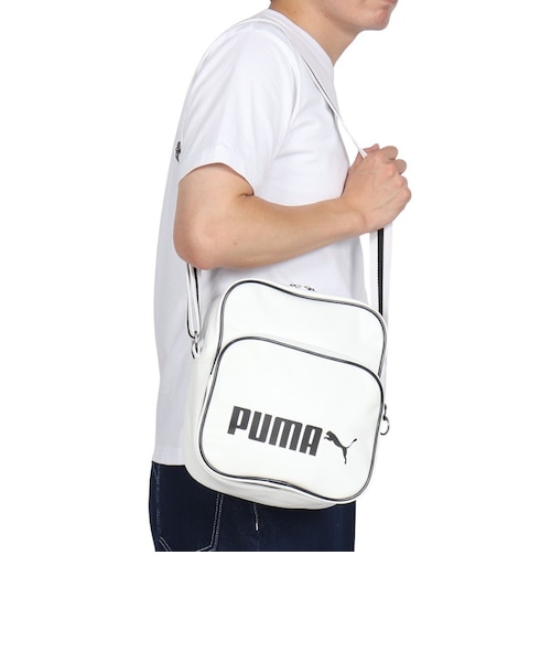プーマ（PUMA）ショルダーバッグ ポータブル エナメルショルダーバッグ