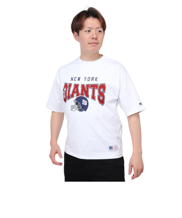 ラッセル（RUSSELL）NFLコラボ 半袖Tシャツ RBM24S0015 WHRE