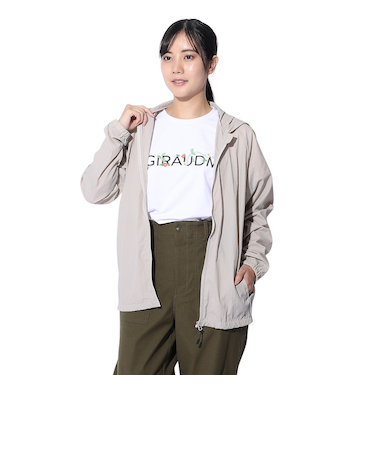 UV WOVEN フルジップ フーディ SW4S0090-TR861-GRTJ BEG