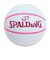 スポルディング（SPALDING）バスケットボール 6号球 ホログラム ホワイト×ピンク ラバー 84-535J