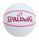 スポルディング（SPALDING）バスケットボール 6号球 ホログラム ホワイト×ピンク ラバー 84-535J
