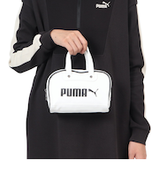 プーマ(PUMA)SUPER PUMA MINI グリップ 小型ボストンバッグ 白 09098901