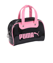 プーマ（PUMA）ハンドバッグ CLASSICS MINI グリップ 小型ボストンバッグ 黒 2.5L 09106301 ミニバッグ 手持ち 手提げ