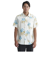 クイックシルバー（Quiksilver）APERO クラシック半袖シャツ 24SPAQYWT03312WBK6