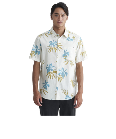 クイックシルバー（Quiksilver）APERO クラシック半袖シャツ 24SPAQYWT03312WBK6