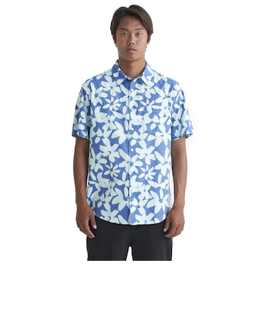 クイックシルバー（Quiksilver）APERO オーガニック クラシック半袖シャツ 24SPAQYWT03314BYC6