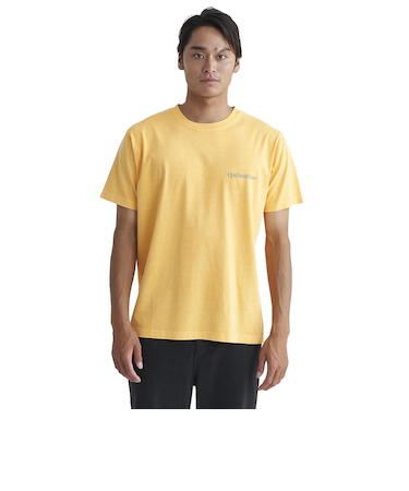 クイックシルバー（Quiksilver）tシャツ 半袖 イエロー 黄 JUNGLE MAN 半袖Tシャツ 24SPQST241004YEL