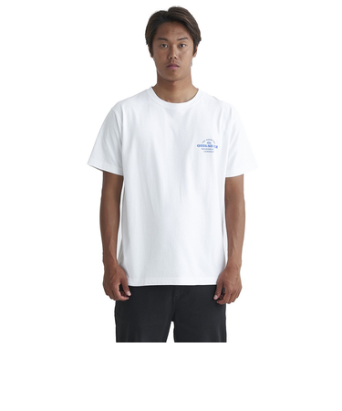 クイックシルバー（Quiksilver）tシャツ 半袖 ホワイト 白 TRADE SMITH 半袖Tシャツ 24SPQST241007WHT