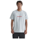 クイックシルバー（Quiksilver）tシャツ 半袖 グレー CLICKER LOGO DNA 半袖Tシャツ 24SPQST241014HTR
