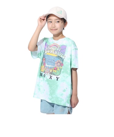 ロキシー(ROXY)MINI OUT OF SPACE ドロップショルダー半袖Tシャツ 24SPTST241120MNT