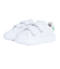 アディダス（adidas）ジュニアスニーカー アドバンコート ホワイト グリーン ID5286 カジュアル スポーツシューズ 面ファスナー 登園 外遊び