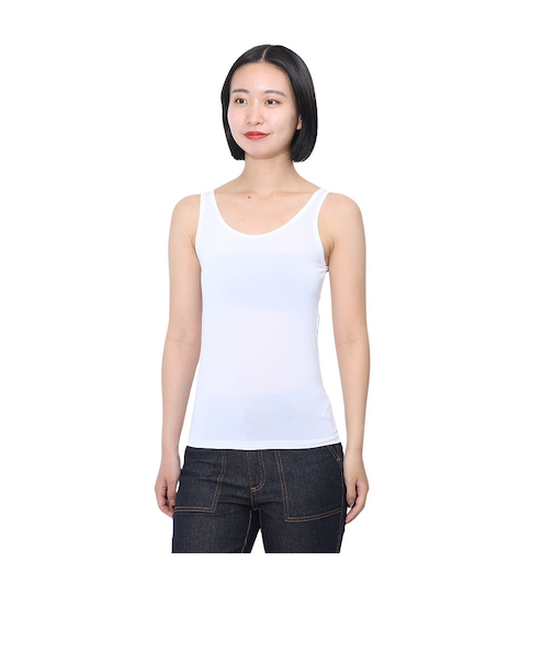 クー（Coo.）ドライプラス クール タンクトップ 892CO4GC0010 WHT 冷感