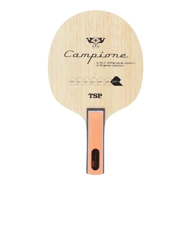 ティーエスピー（TSP）卓球ラケット シェイク カンピオーネST 26005