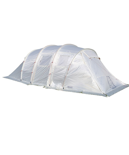 ファミリーテント 2ルーム キャンプ タープ Reisa 6 PU Tent White 122074