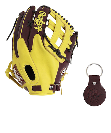 ローリングス（Rawlings）軟式用グラブ 外野手用 野球グローブ 一般 HOH MLB カラーシンク GR4HMY795FW-CHO/Y